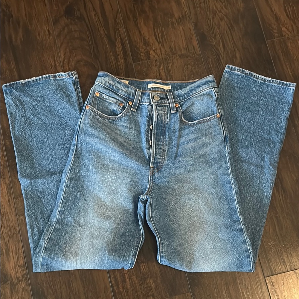 Levi's Classic Blue Straight Leg Jeans